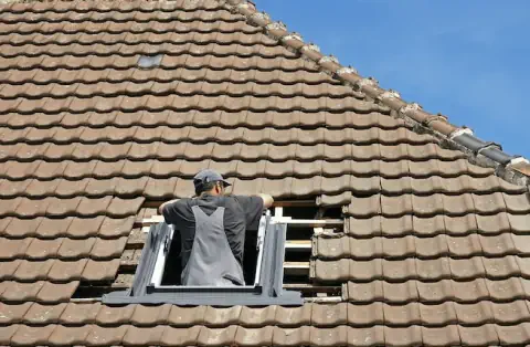 Pose de velux - La Frénaye